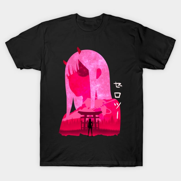 Anime Space Zero Two T-Shirt by My Kido